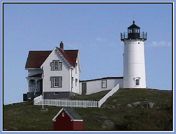 Cape Neddick Lighthouse also known as the Nubble &copy; Page Makers, LLC